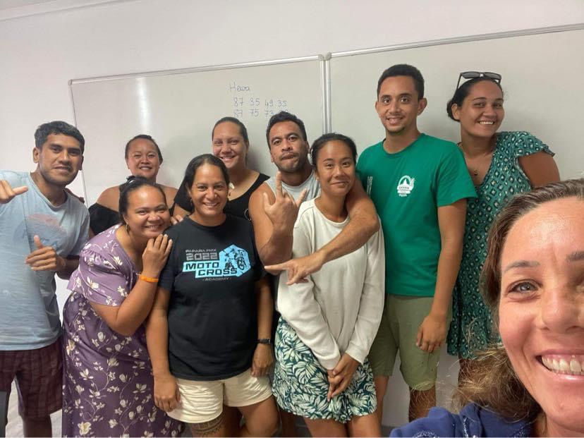 Rencontre avec les stagiaires FIA de Tahiti